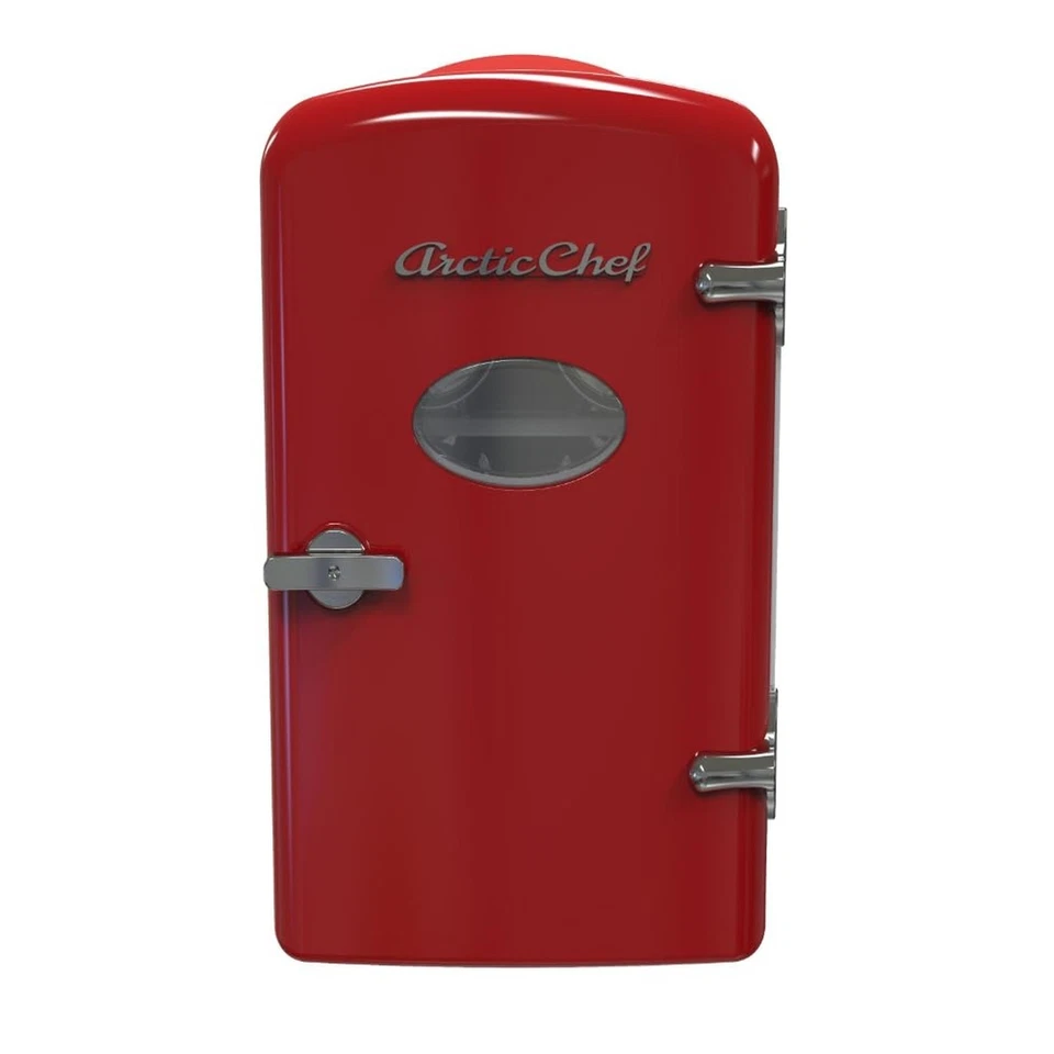 ARCTIC CHEF RMIS129RED Mini Compact Refrigerator-Red, 0.14 Cubic Feet Red - Image 2 of 4