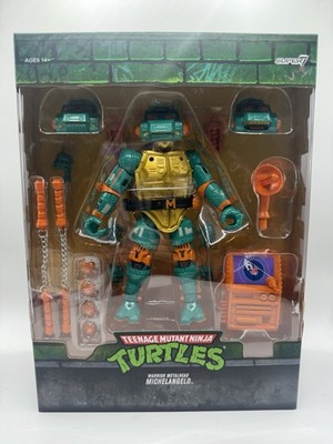 Super7 Teenage Mutant Ninja Turtles ULTIMATES! W7 - Metalhead Michelangelo Actio