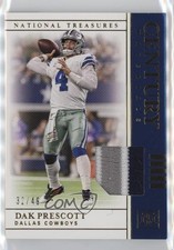 2019 Panini National Treasures Century Materials Prime 32/49 Dak Prescott 6fs