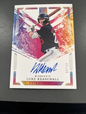 2024 Panini Impeccable Luke Keaschall /99 Extravagance On-Card Auto #EA-LK Twins