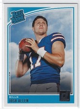 2018 Panini Donruss Football Josh Allen Rated Rookie #304