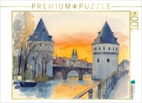 Puzzle Calvendo BroeltüRme à Courtrai | 1000 PièCes, Format Assemblé 64 × 48 Cm