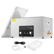 Uimoso 22L Ultrasonic Cleaner Heater Timer Basket Digital Sonic Heating Machine