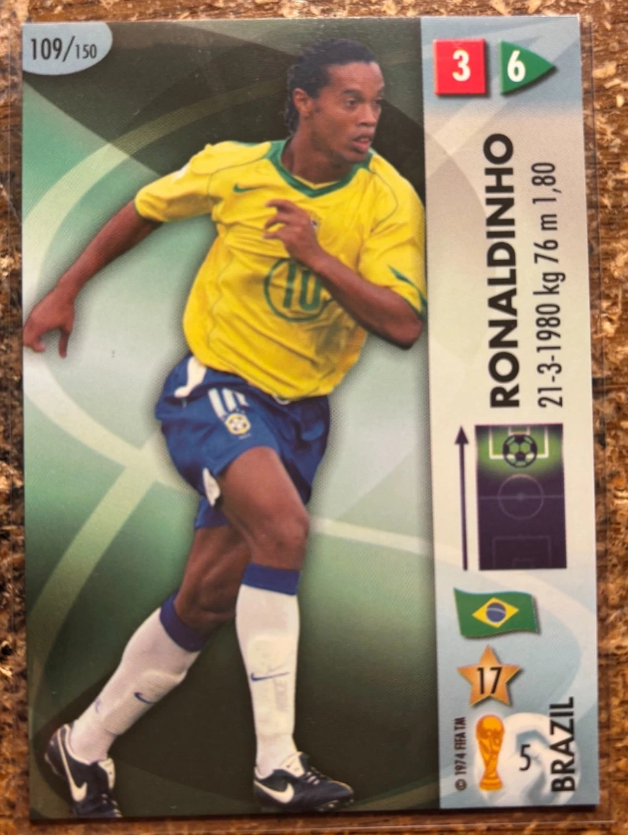 2006 Panini GOAAAL! World Cup Ronaldinho #109 for sale | eBay