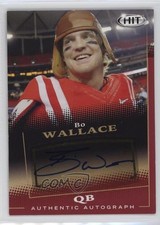 2015 Sage Hit Auto Red Bo Wallace #A41 Auto 8wm