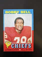 1971 Topps Bobby Bell 35 (vgex) Pinhole