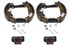 Bremsbackensatz Hinterachse für PEUGEOT 206+ 206 Schrägheck SW Stufenheck