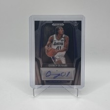 2024-25 Panini Prizm Black - Rookie Signatures Quincy Olivari #RS-OLI (AU, RC)