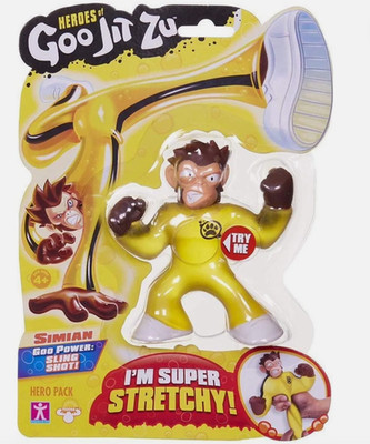 HEROES OF GOO JIT ZU HERO PACK SIMIAN FIGUR SLING SHOT MONKEY Selten Sammlerstück