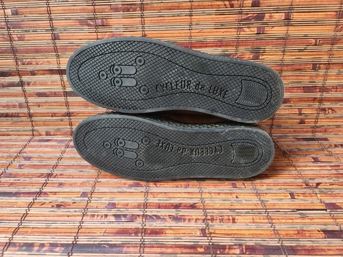CYCLEUR DE LUXE SUEDE LEATHER SHOES, EURO SIZE 44, NEAR MINT CONDITION - Picture 9 of 13