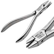 PREMIUM STAINLESS THREE PRONG PLIER ADERER WIRE BENDING ORTHODONTIC DENTAL PLIER