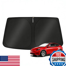 Kust Windshield Sun Shade For 2017-2026 Tesla Model Y/Model 3 Sunshade