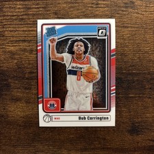 2024-25 Panini Donruss Optic Rated Rookie Bub Carrington #273 Rookie RC