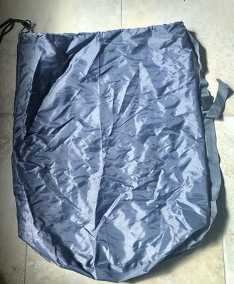 New Hockey Laundry Bag Polyester Gray 21 X 25 