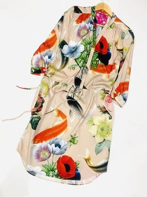 Women Anne Klein Dress Multicolor Silk 38 - Bild 1 von 4