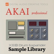 Akai XE8 Drum Machine Sample Library 63 Samples - Instant Access