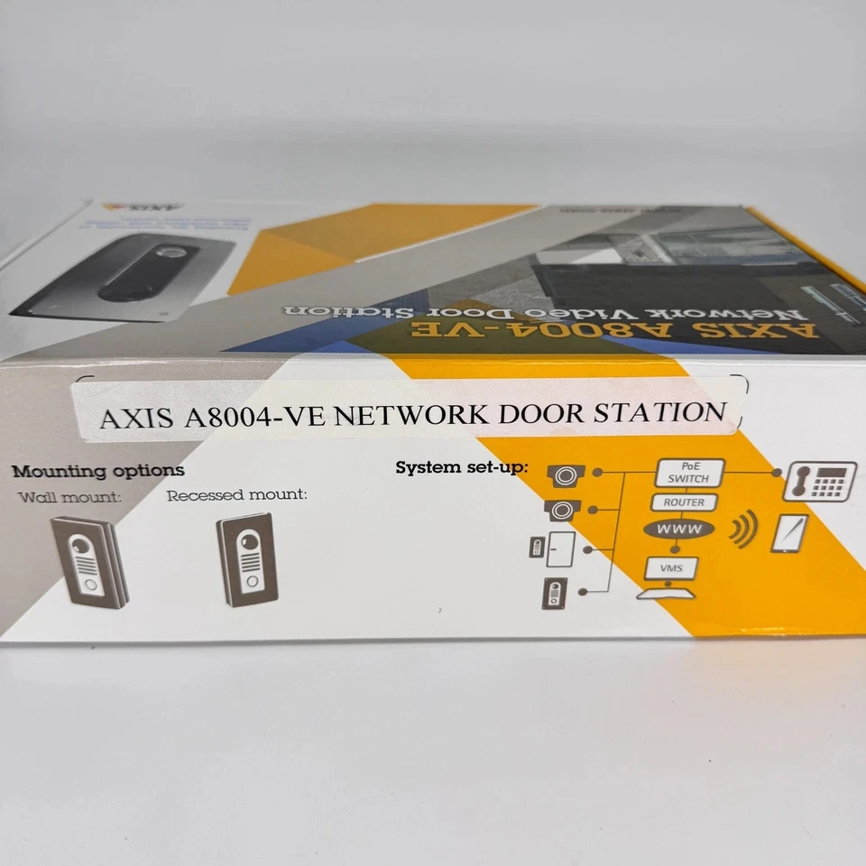 READ AXIS Communications A8004-VE Network Video Door Station Camera security - Image 4 of 4