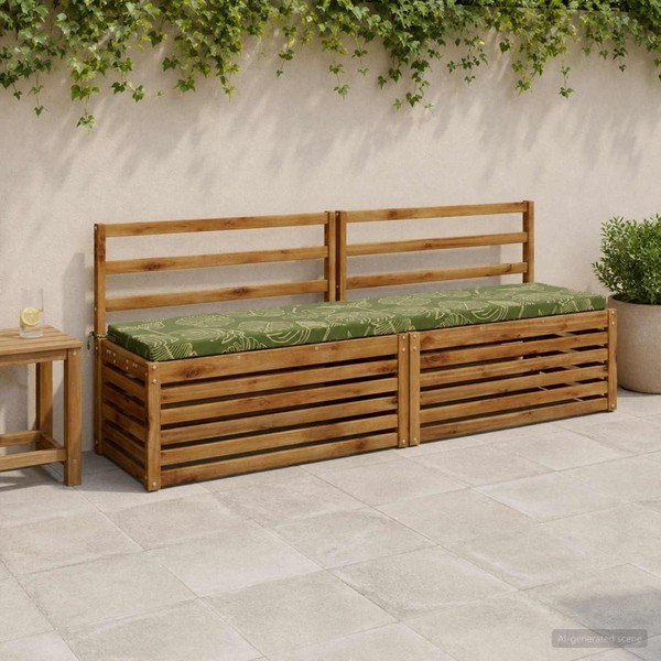 Bankkissen Soest 100 % Polyester Blattdesign 180 X 40 X 5 Cm-image