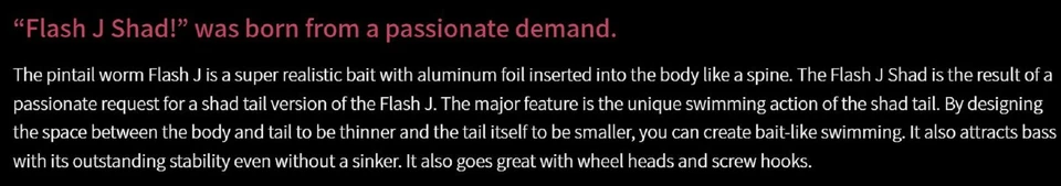 Fish Arrow Soft K�der Flash J Shad 3 Zoll 7 St�ck per pack #07 (1017) - Bild 4 von 4