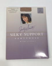 Vintage Jaclyn Smith Silky Support pantyhose new in package Sz B Soft Beige