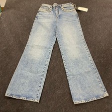 PILCRO Anthropologie Austyn High Rise Wide Leg Jeans Women's Size 29