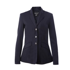 NEU MIT ETIKETT KINDER EQUETECH MARINEBLAU JUNIOR JERSEY SHOW/WETTKAMPF JACKE GRÖSSE 28