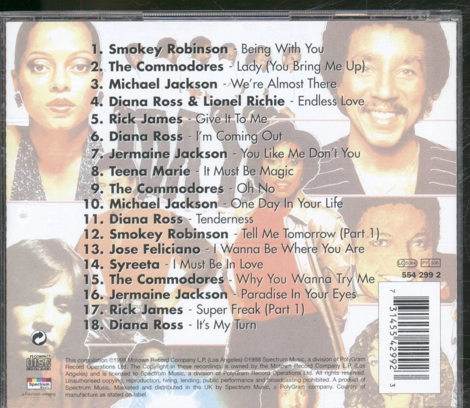 Verschiedene Künstler Motown Chartbusters Band 12 CD UK Spectrum Music (2) 1998 - Bild 2 von 3