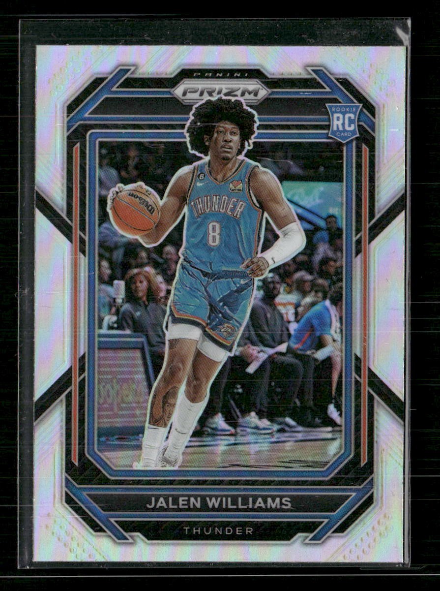 2022-23 Panini Prizm Jalen Williams RC Prizms Silver #246