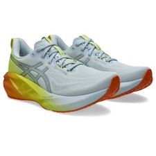 ASICS Men's Novablast 5 Running Shoes, Sky/Lemon Spark
