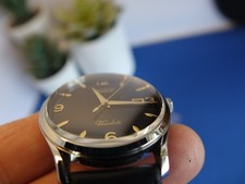 Tissot Visodate Heritage Quartz 40mm Black /Gold, day, Dial Sapphire