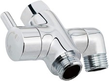 3 Way Brass Shower Arm Diverter Valve G1/2 For Handheld And Fixed Shower Head...