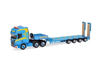 HERPA - MARTIN WITTWER 4-Axle Carrier Truck - Scania CR20 6x4 - ...