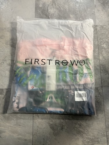 FIRST ROW Men's Pink Graphic Print Crew Neck Short Sleeve T-Shirt Size L