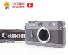 Repainted Titanium Gray Top MINT Canon P 35mm Film Camera L39 Black From JAPAN