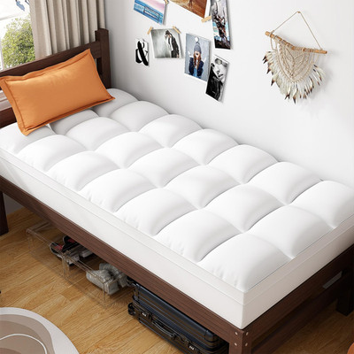 Twin XL Mattress Topper, Thick Pillow Top Pad, Dorm Room Essentials | Extra Long