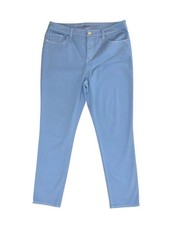 Chico s The So Slimming Girlfriend Ankle Blue Denim Jeans Women s Medium 1 8
