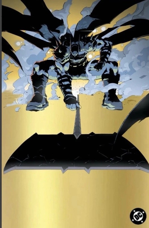 ABSOLUTE BATMAN #20 DEXTER SOY LUFFY GEAR 2 VIRGIN GOLD FOIL LE 750