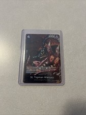 St. Topman Warcury (Alternate Art) OP13-089 Carrying On His Will Foil