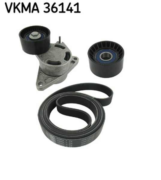 SKF Keilrippenriemensatz Vkma 36141 FüR JK0 Espace Renault 4 Dci JK07 JK0H-image