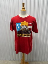 Vintage 1991 WWF Hulk Hogan Python Power Wrestling T Shirt size XL