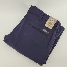 NWT Bulwark FR 36x32 Flame Resistant Work Pants Navy Blue CAT2 NFPA 2112 431CNB