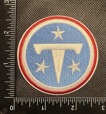 TENNESSE TITANS NFL FOOTBALL IRON ON EMBROIDERED PATCH SAME AS PHOTOS