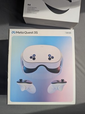 Meta Quest 3s 128GB + KIWI Comfort Head Strap + langes Link Kabel