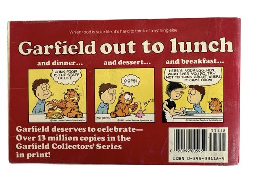 Garfield 7 Comic Book Lot, At Large, Larger than Life, Gains Weight -Jim Davis - Picture 10 of 16