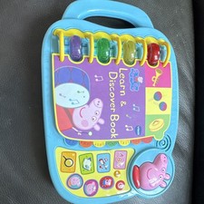 VTech Peppa Pig Learn  Discover Electronic Game Book Learning Toy