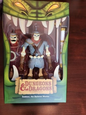 Dungeons & Dragons Ultimates Dekkion Skeleton Warrior Action Figure Super 7