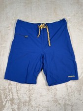 Patagonia Men's Stretch Wavefarer Boardshorts 21" Blue Size 34 STY86543