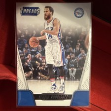 Panini Threads Sergio Rodriguez Philadelphia 76ers Basketball Card #143