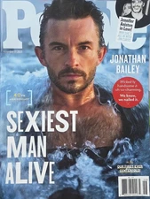 JONATHAN BAILEY - SEXIEST MAN ALIVE - PEOPLE MAGAZINE - NOV 17, 2025 - NO LABLES