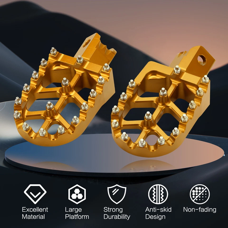 Para Honda CRF50 CRF70 CRF110 XR50 XR70 XR110 Dirt Bike estriberas reposapiés CNC Foto 3 de 4